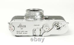 Leica M1 with Lens Leitz Elmar 3.5/5cm f/3.5 5cm mount Leica M No. 1040437
