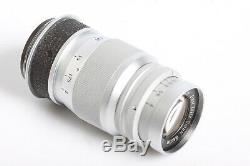 Leica M39 Leitz Wetzlar Elmar 4/90 Leica Screw Mount Lens 4/9cm chrom