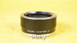 Leica Macro-Elmar-R 100mm For /4 (E55) Lens With Leica Macro-Adapter-R 14256