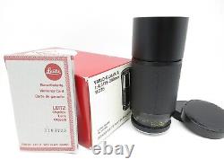 Leica R Leitz Wetzlar Vario-Elmar-R 14.5/75-200mm Lens in Original Packaging Mint