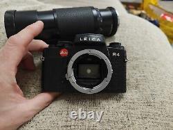 Leica R4 + Lens Leitz Wetzlar Vario Elmar -R F. 4.5/75-200mm Lens