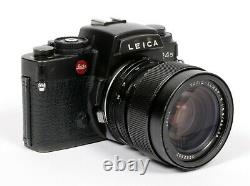 Leica R4s 35mm SLR film camera with Leitz Vario Elmar R 35-70mm F3.5 zoom lens