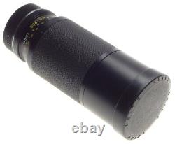 Leica Vario-Elmar-R 14.5/75-200mm Zoom camera lens Leitz Mint- filter UVa caps