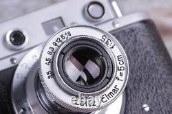 Leica camera vintage 35 mm Leitz Elmar lens f = 5, 13.5