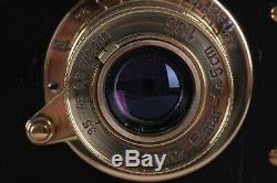 Leica camera with lens Leitz Elmar f3.5/50mm / fed copy