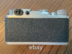 Leica iiif Red Dial Self Timer with Leitz Elmar 50mm f/3.5 Lens