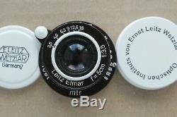 Leica lens, Leitz Elmar 3.5/50 mm RF M39 Zeiss Eleitz Wetzlar, Limited edition