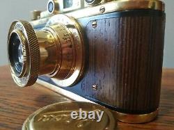 Leica olympic vintage camera 35 mm Leitz Elmar lens (Zorki copy)ideal conditio