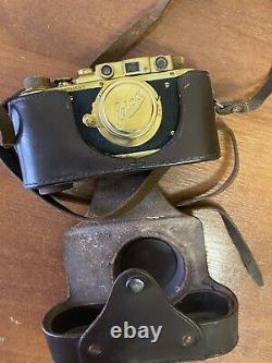 Leica vintage camera 35 mm Leitz Elmar lens (copy fed) ideal condition