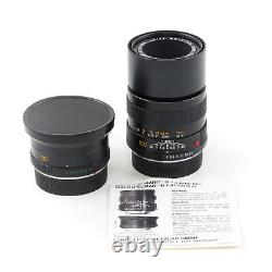 Leitz 100mm F4 Macro-elmar-r 3-cam Set 11232 #4963