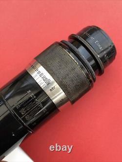 Leitz 13.5cm F4.5 Elmar ca. 1930 non-coupled EFERN Rare Black Paint Leica Lens