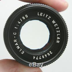 Leitz 90mm f/4 Elmar -C Prime Lens M Mount Lens, for Leica CL / Minolta CLE