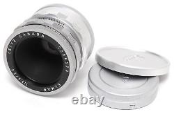 Leitz Canada Elmar 3.5/65mm Chrome Visoflex Lens with 16464 K Mount