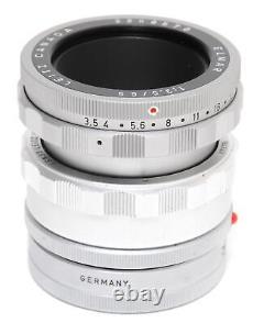 Leitz Canada Elmar 3.5/65mm Chrome Visoflex Lens with 16464 K Mount