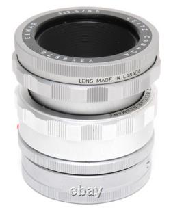 @ Leitz Canada Elmar 3.5/65mm chrome Visoflex lens with 16464 K mount