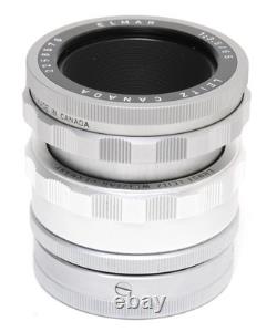 @ Leitz Canada Elmar 3.5/65mm chrome Visoflex lens with 16464 K mount