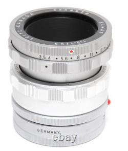 @ Leitz Canada Elmar 3.5/65mm chrome Visoflex lens with 16464 K mount