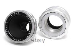 @ Leitz Canada Elmar 3.5/65mm chrome Visoflex lens with 16464 K mount