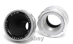 Leitz Canada Elmar 3.5/65mm chrome Visoflex lens with 16464 K mount