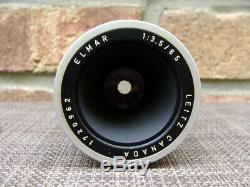 Leitz Canada Leitz Leica ELMAR 3,5/65mm Tubus 16471J Visoflex Lens Top
