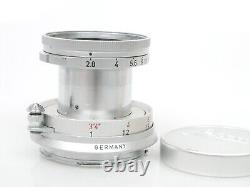 Leitz ELMAR 50 mm 12.8 2.8/50 no. 1933627 beautiful nice, for Leica M + met. Cap dek