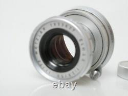 Leitz ELMAR 50 mm 12.8 2.8/50 no. 1933627 beautiful nice, for Leica M + met. Cap dek