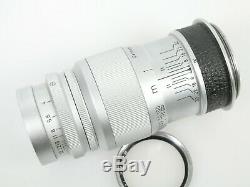 Leitz ELMAR 90mm 14 4/90 Nr. 1338562 für schraub screw mount Leica M39
