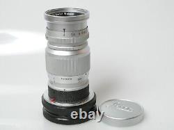 Leitz ELMAR 9cm f4 4/90mm for Leica M excellent condition Excellent E39