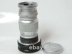 Leitz ELMAR 9cm f4 4/90mm for Leica M excellent condition Excellent E39