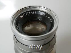 Leitz ELMAR 9cm f4 4/90mm for Leica M excellent condition Excellent E39