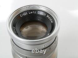 Leitz ELMAR 9cm f4 4/90mm for Leica M excellent condition Excellent E39