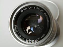 Leitz ELMAR 9cm f4 4/90mm for Leica M excellent condition Excellent E39