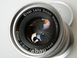 Leitz ELMAR 9cm f4 4/90mm for Leica M excellent condition Excellent E39