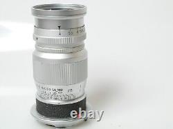 Leitz ELMAR 9cm f4 4/90mm for Leica M s. Beautiful opt. Condition. Excellent E39