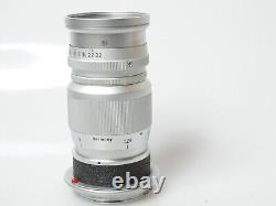 Leitz ELMAR 9cm f4 4/90mm for Leica M s. Beautiful opt. Condition. Excellent E39