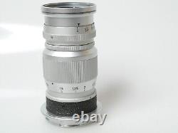 Leitz ELMAR 9cm f4 4/90mm for Leica M s. Good opt. Condition. Excellent E39 Fi