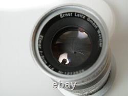 Leitz ELMAR 9cm f4 4/90mm for Leica M s. Good opt. Condition. Excellent E39 Fi