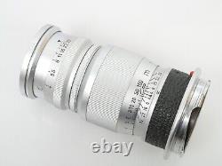 Leitz ELMAR 9cm f4 4/90mm for Leica M s. Good opt. Condition. Excellent E39 Fi