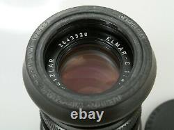 Leitz ELMAR C 4/90 90mm 14 M Bajonett für Leica CL minolta CLE + Geli + Beutel