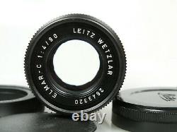 Leitz ELMAR C 4/90 90mm 14 M Bajonett für Leica CL minolta CLE + Geli + Beutel