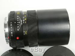 Leitz ELMAR-R 4/180 Leica 180mm Tele 3-cam für SL-R7(R8/9) Schön