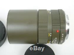 Leitz ELMAR-R 4/180 Safari oliv Leica 180mm olive Tele 3-cam für SL-R7(R8/9)