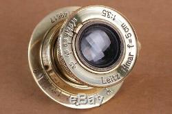 Leitz Elmar 3.5/50 mm RF M39 Lens LEICA Zeiss Eleitz Wetzlar EXCELLENT ++++