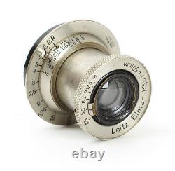 Leitz Elmar 3.5/5cm f/3.5 5cm Nickel for LTM M39 Leica Screw Mount No. 224090