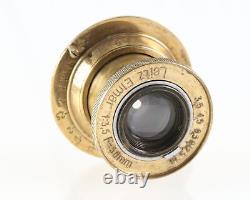 Leitz Elmar 50mm 50 MM 13.5 3.5 M39 M 39 Leica Vintage Russian