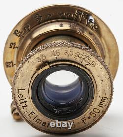 Leitz Elmar 50mm 50 mm 13.5 3.5 M39 M 39 Leica Vintage Russian