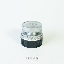 Leitz Elmar 50mm F 2.8 (5cm F2.8) Lens, Cap, Leica M Mount Lens Leitz Wetzlar