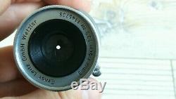 Leitz Elmar 50mm f3.5 M Leica mount lens