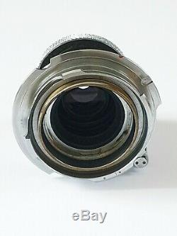 Leitz Elmar 5cm F3.5 collapsible lens (Coated with Leica M mount adapter)