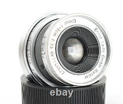 Leitz Elmar Chrome 3.5/5cm f/3.5 5cm mount Leica M No. 1146622 READ